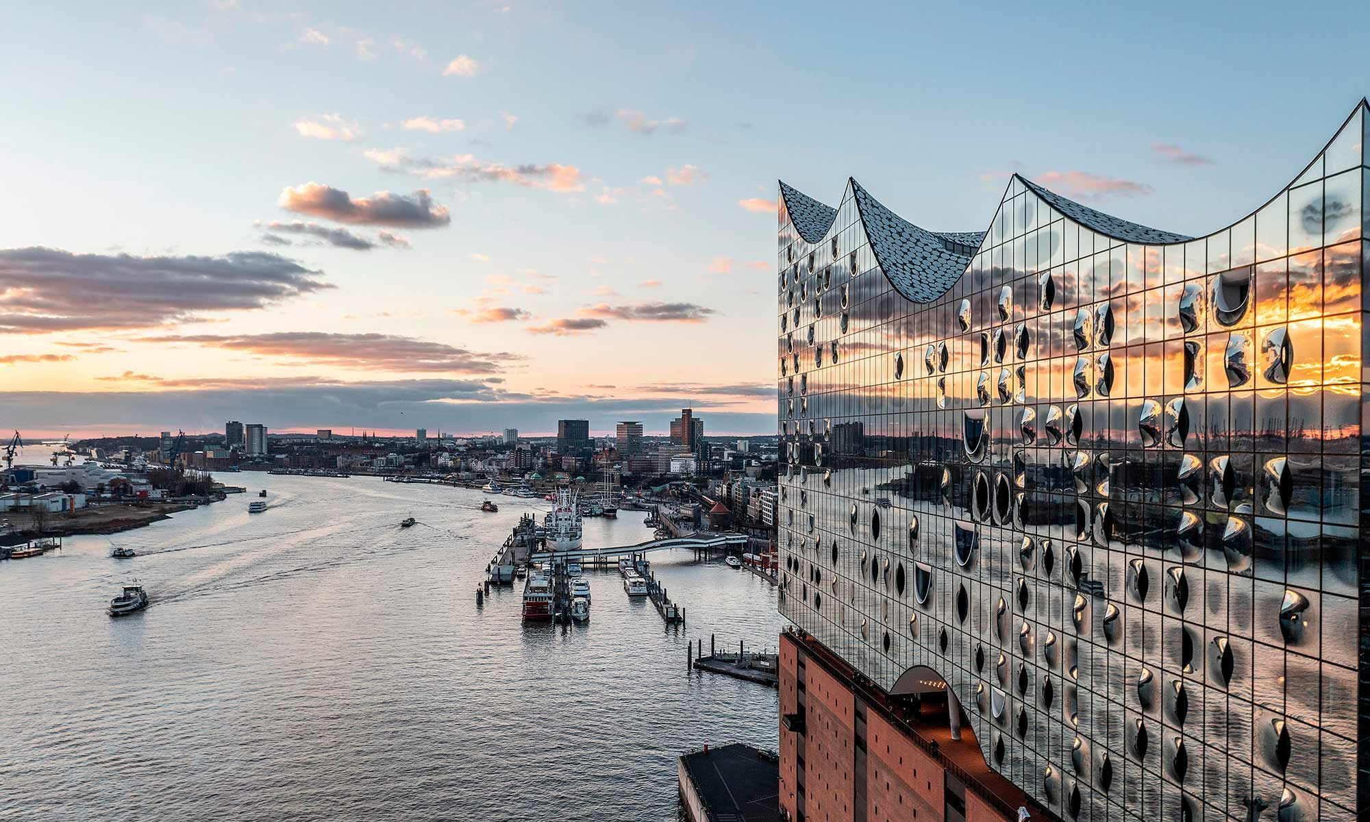 Elbphilharmonie, Hamburg Skyline